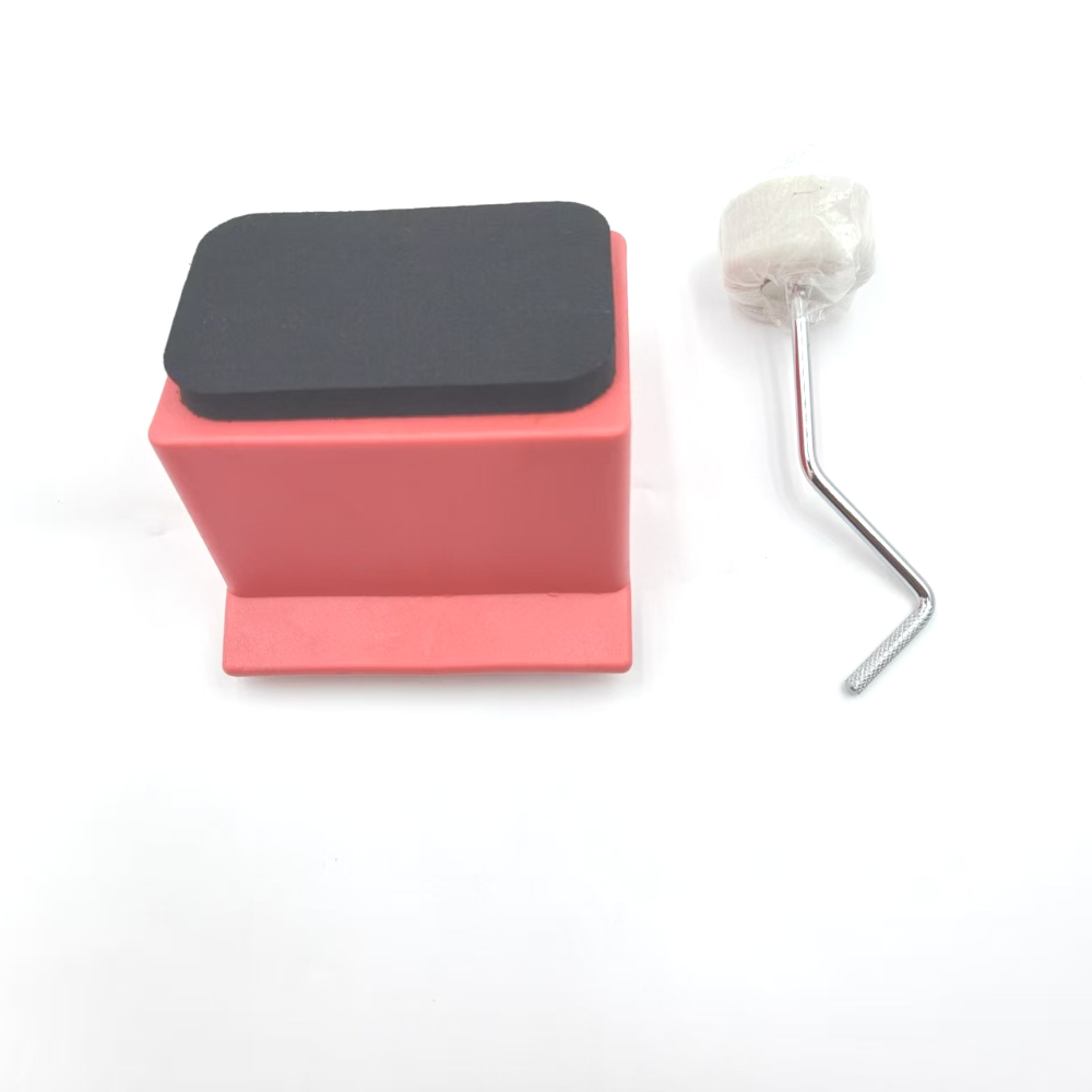 Drum Practice Pad - Portable ABS Bottom Bass Kick Drum
