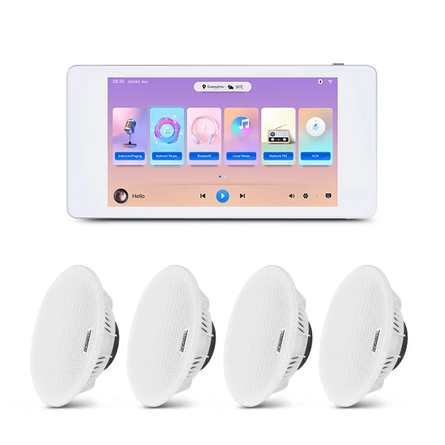 Audio Music Lab - 5.5 Inch 2 Channel Wall Mounted