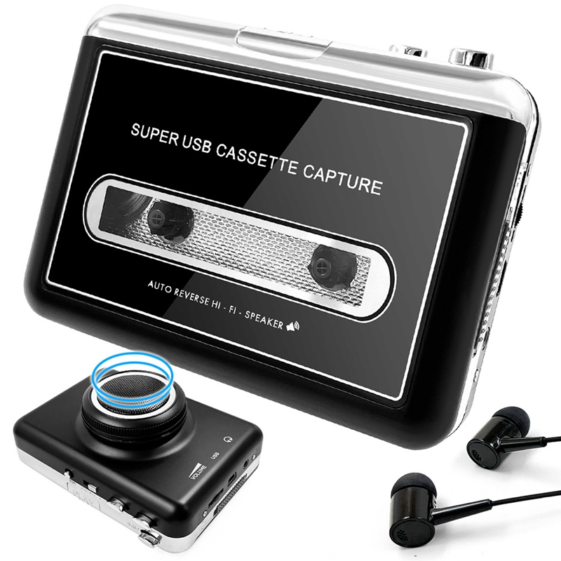 Portable Stereo USB Cassette P - Audio Music Converter To Mp3 avis et prix