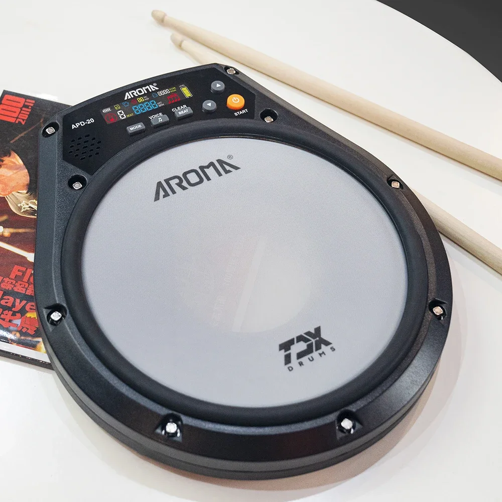 AROMA Rechargeable Multifuncti - Drum Practice Pad avis et prix