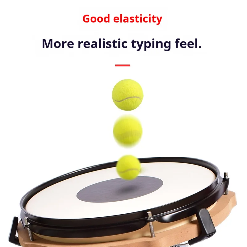 12Inch Realistic Drum Set Pad  - Drum Practice Pad avis et prix