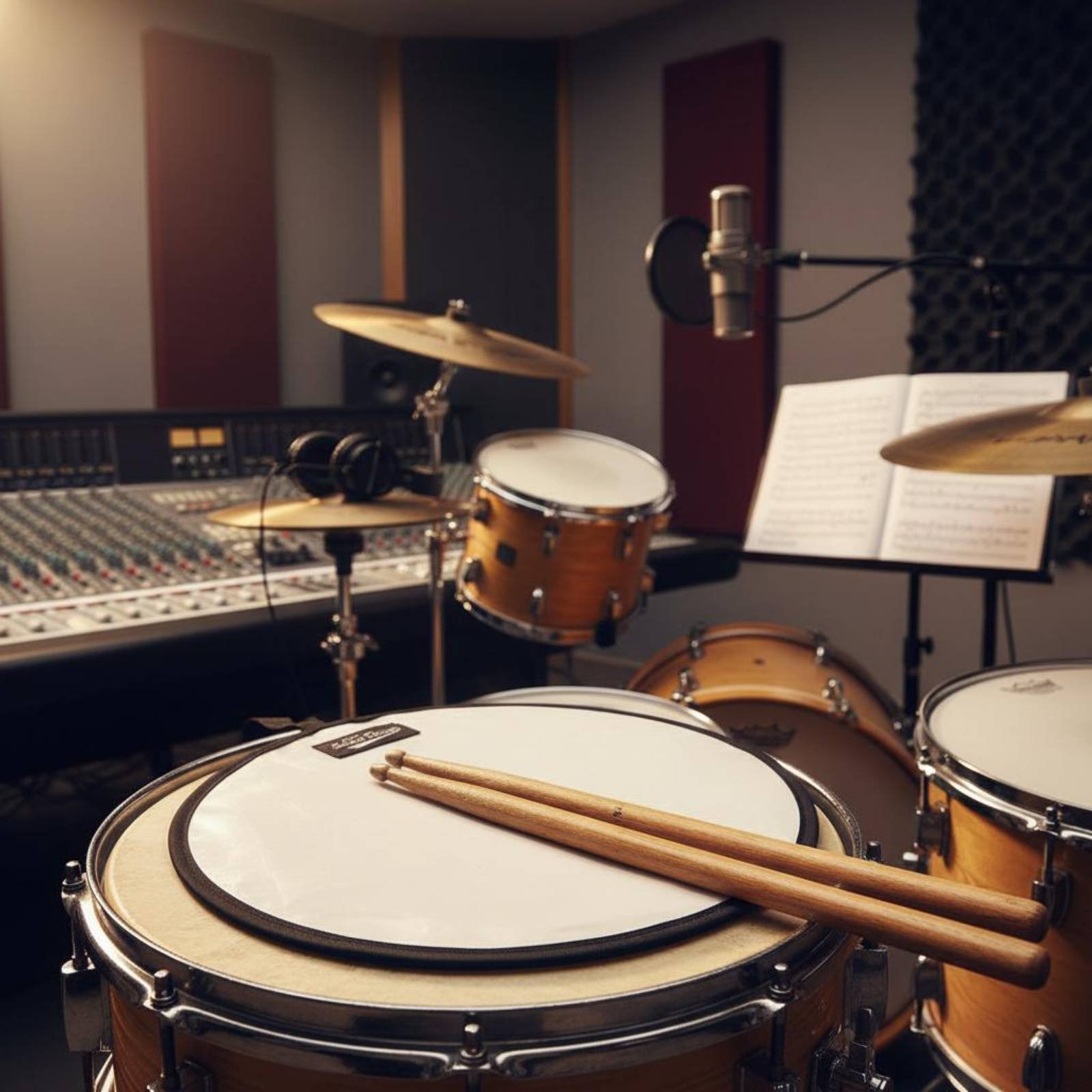 Snare Drum Overtone Control Pa - Drum Practice Pad avis et prix