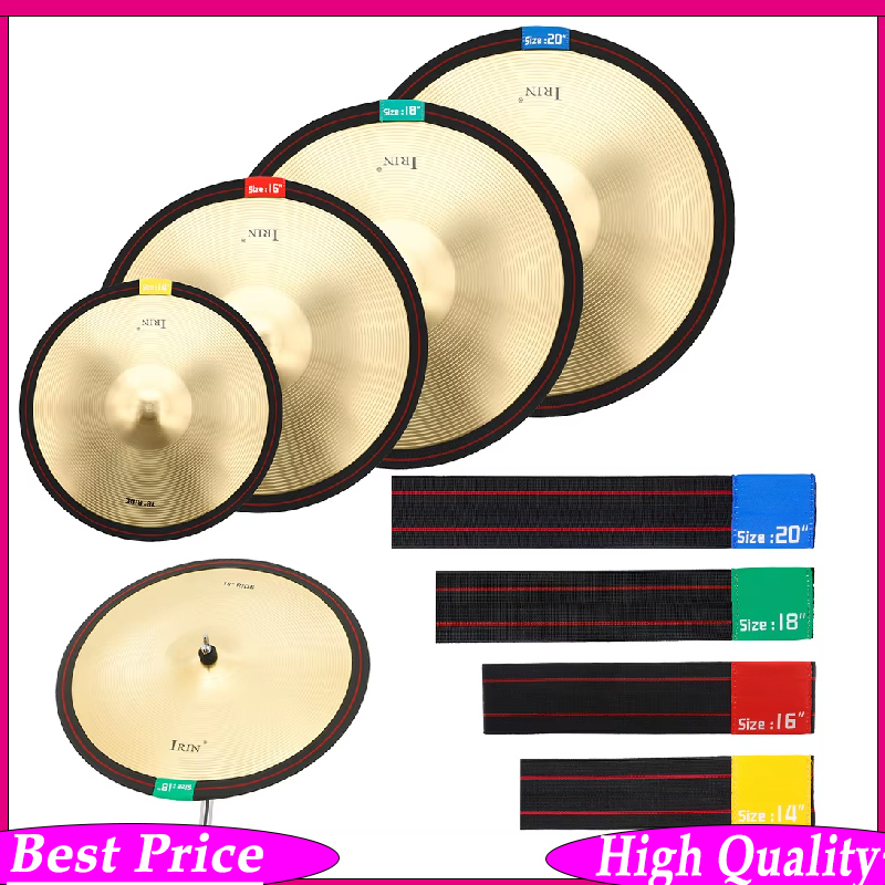 4Pcs/Set Drum Practice Cymbal  - Drum Practice Pad avis et prix