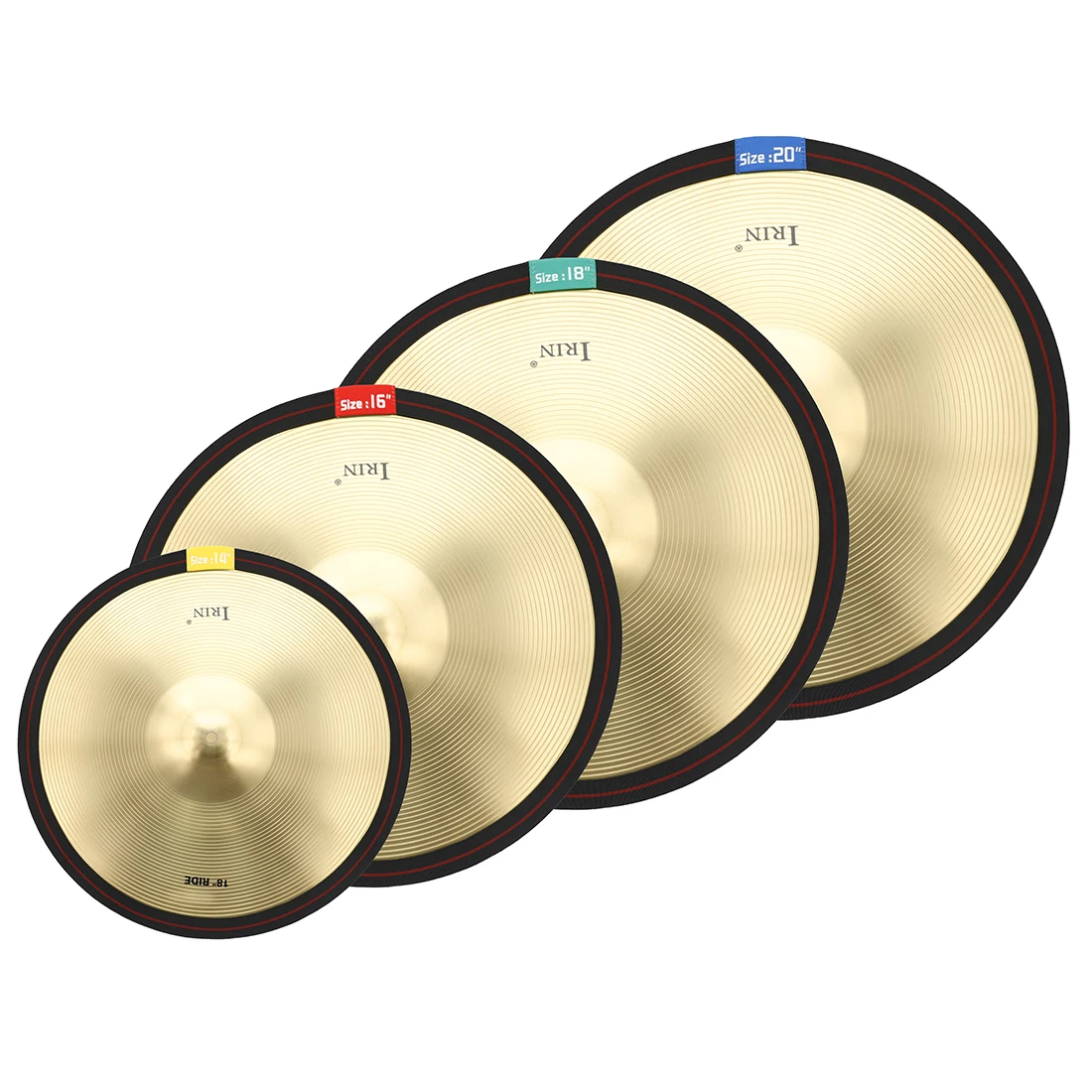 4Pcs/Set Drum Practice Cymbal  - Drum Practice Pad avis et prix