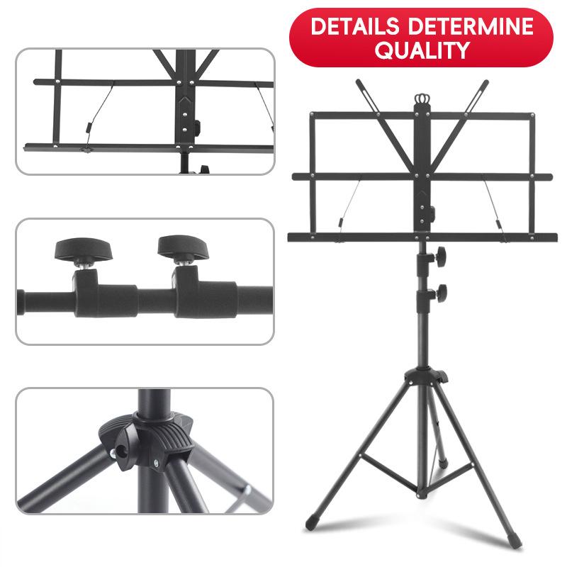 New Music Stand 2 In 1 Dual Us - Music Stand Folding avis et prix