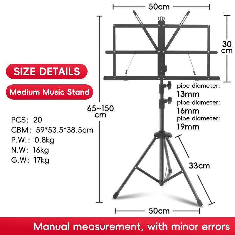 New Music Stand 2 In 1 Dual Us - Music Stand Folding avis et prix