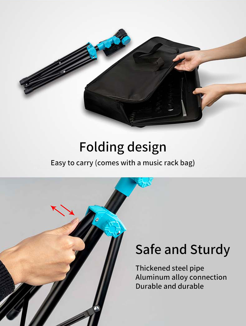 GUITTO GSS-01 Folding Music Sh - Music Stand Folding avis et prix