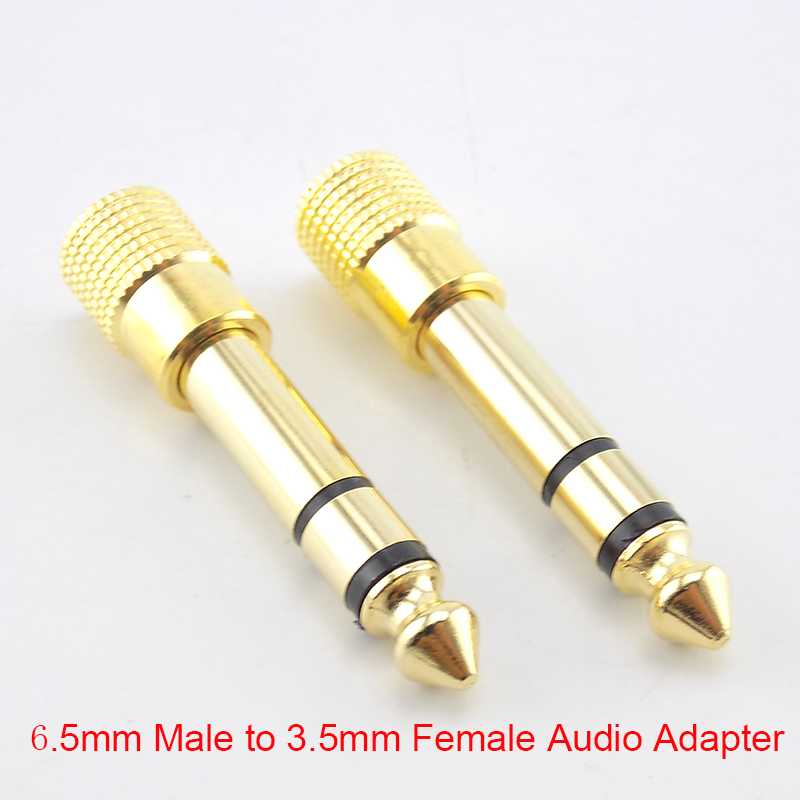 1/2pcs 6.5mm to 3.5mm Male to  - Audio Music Converter To Mp3 avis et prix