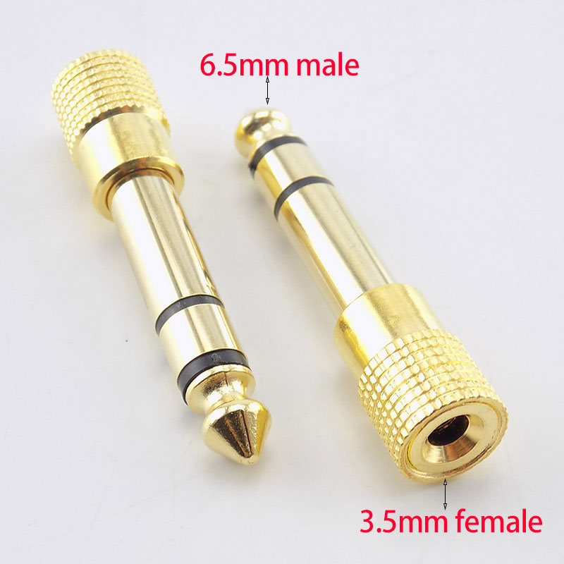1/2pcs 6.5mm to 3.5mm Male to  - Audio Music Converter To Mp3 avis et prix