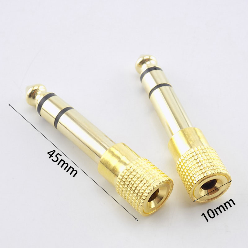 1/2pcs 6.5mm to 3.5mm Male to  - Audio Music Converter To Mp3 avis et prix
