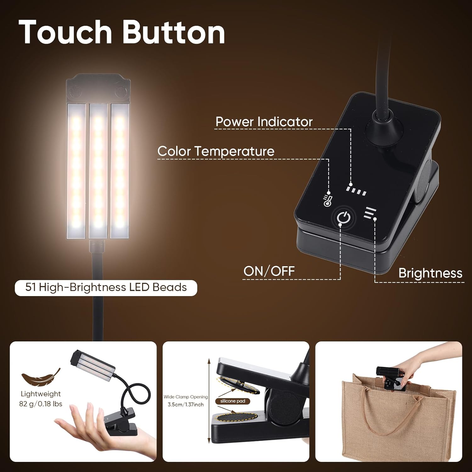 Clip-On Music Stand Light: Rec - Music Stand Folding avis et prix
