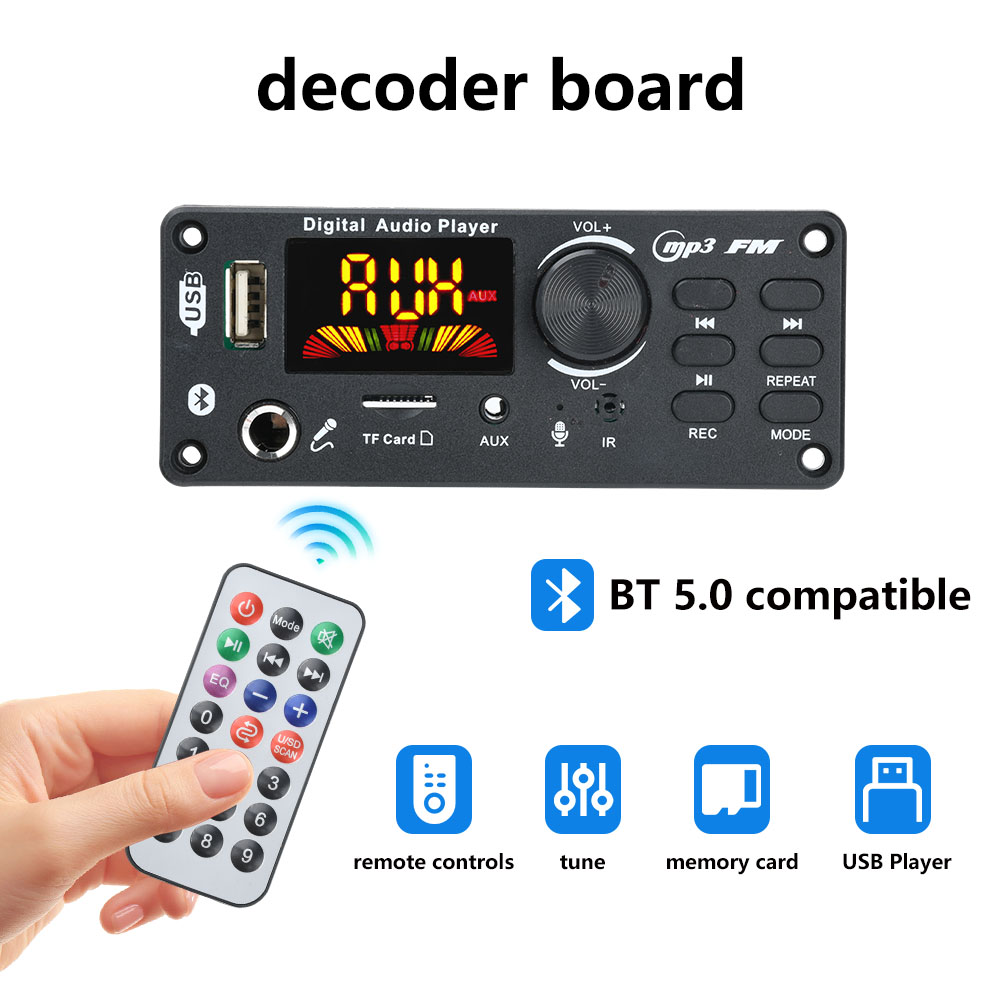 DC 5-12V MP3 Audio Decoder Mod - Audio Music Converter To Mp3 avis et prix