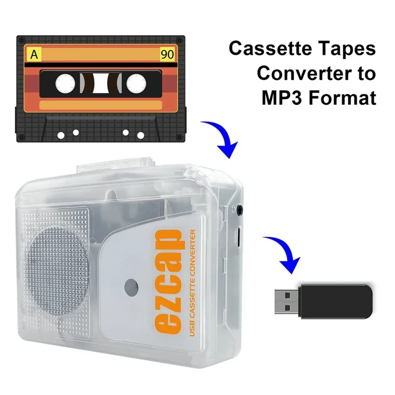 Ezcap 249 USB Cassette Player  - Audio Music Converter To Mp3 avis et prix