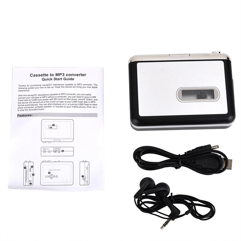 Ezcap 231 USB Cassette Tape Mu - Audio Music Converter To Mp3 avis et prix