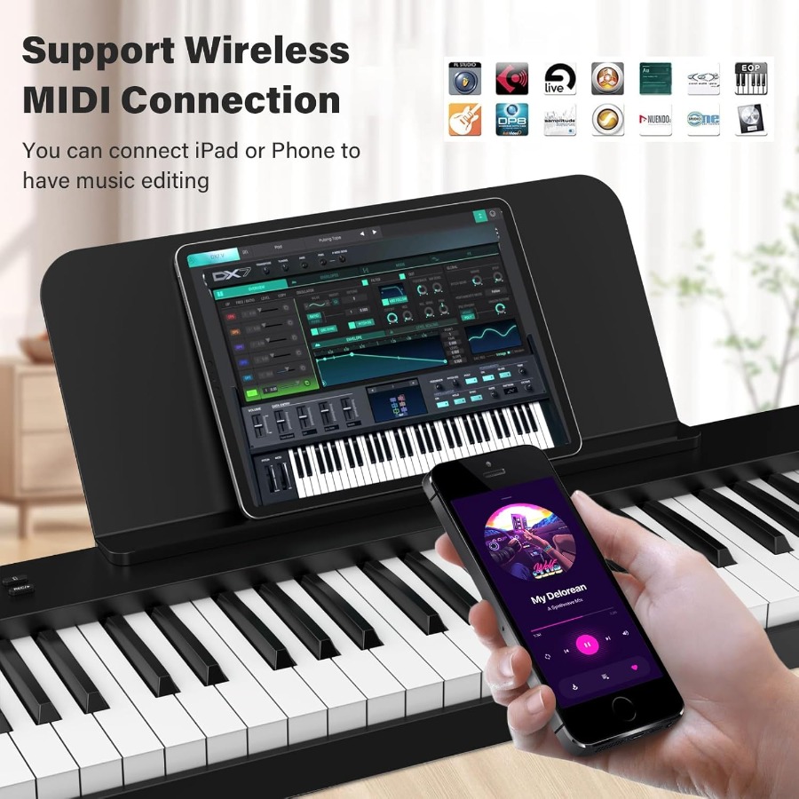BESFAN 88 Key Portable Folding - Music Stand Folding avis et prix