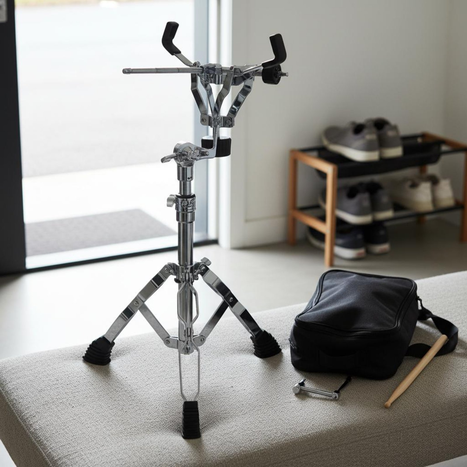 Snare Drum Stand Foldable Prac - Drum Practice Pad avis et prix
